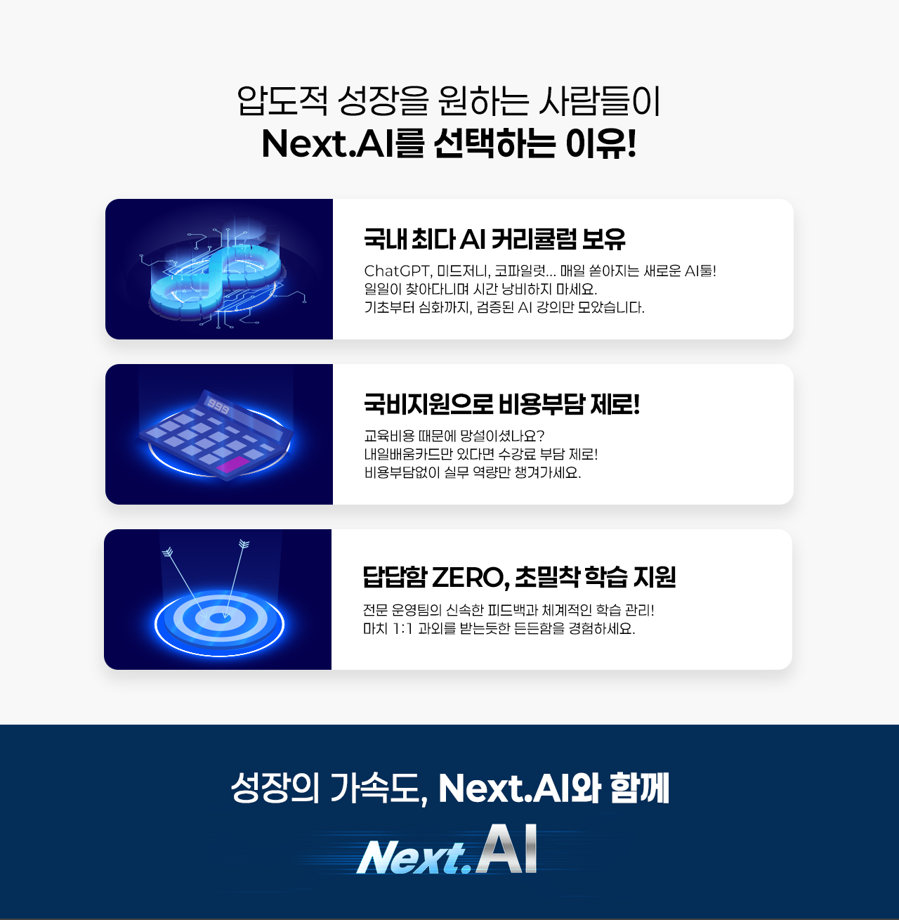 지원대상(피보험자) : 우선지원 대상기업에 재직, 비정규직, 자영업자, 이직 예정자, 무급휴직/휴업, 대기업 재직 45세이상, 육아휴직자, 일학습병행제 훈련 참여중